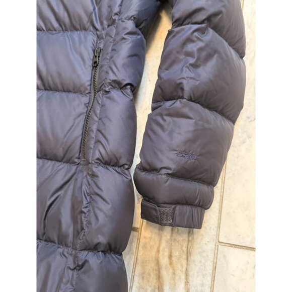 The North Face women medium Metropolis Parka III navy 550 puffer coat MSRP $299 - Picture 8 of 10